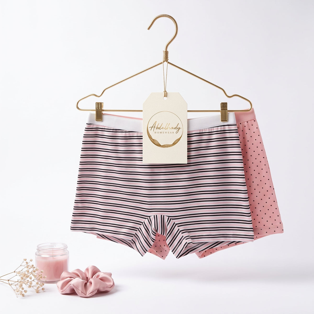 Two pairs of women's hot shorts