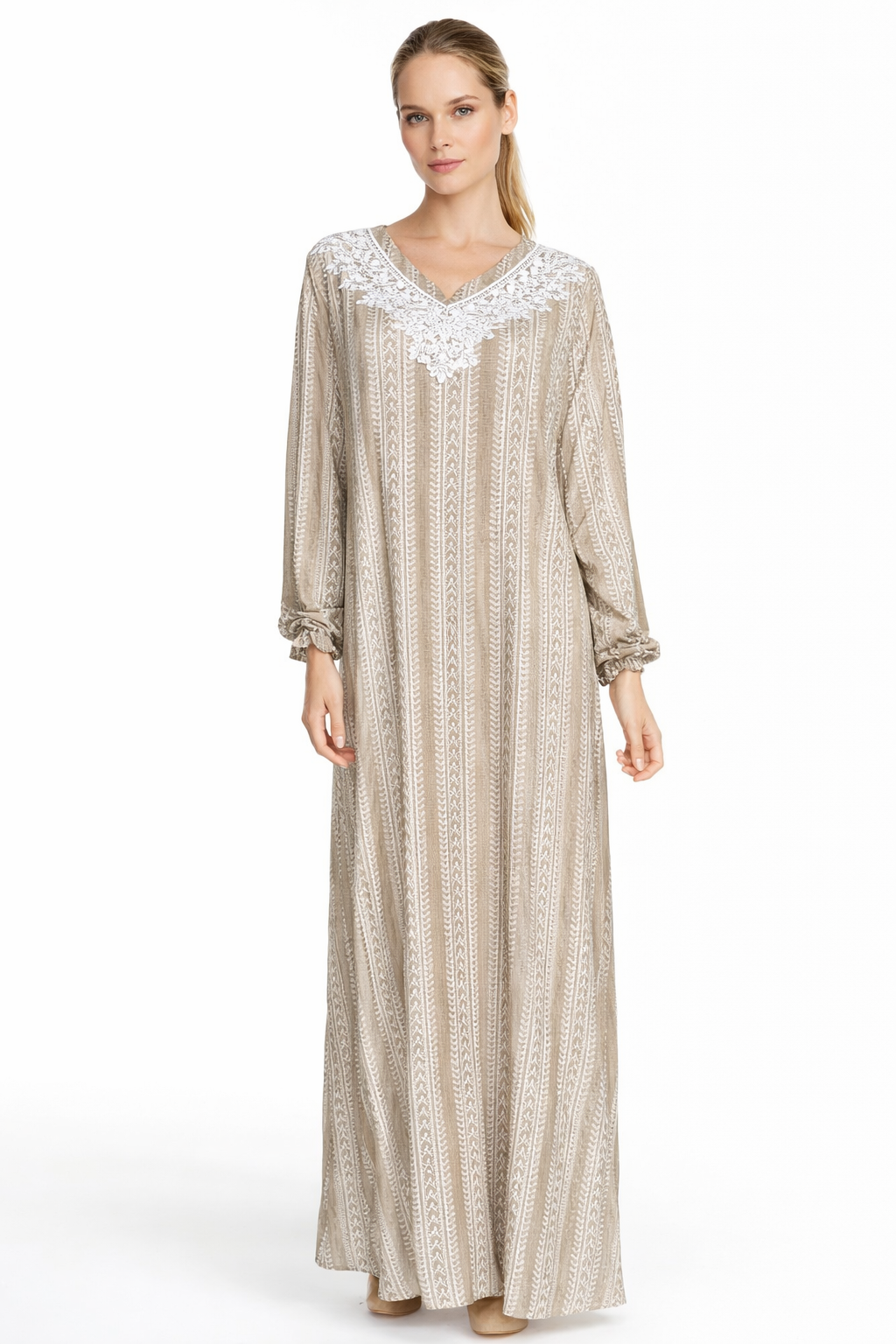 Women's Long Sleeve Maxi Dress