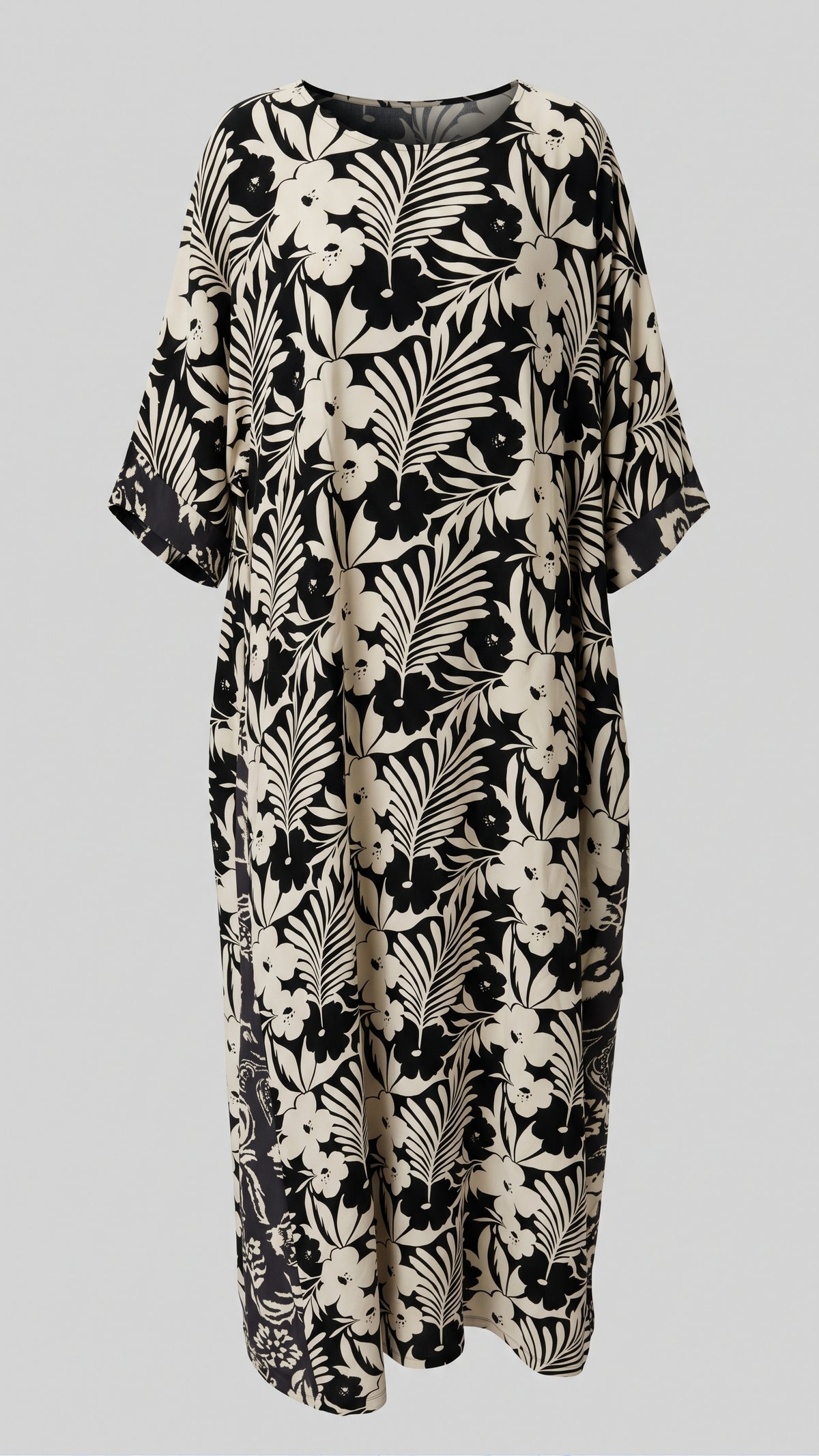 Viscose maxi dress, last piece, size 2XL!