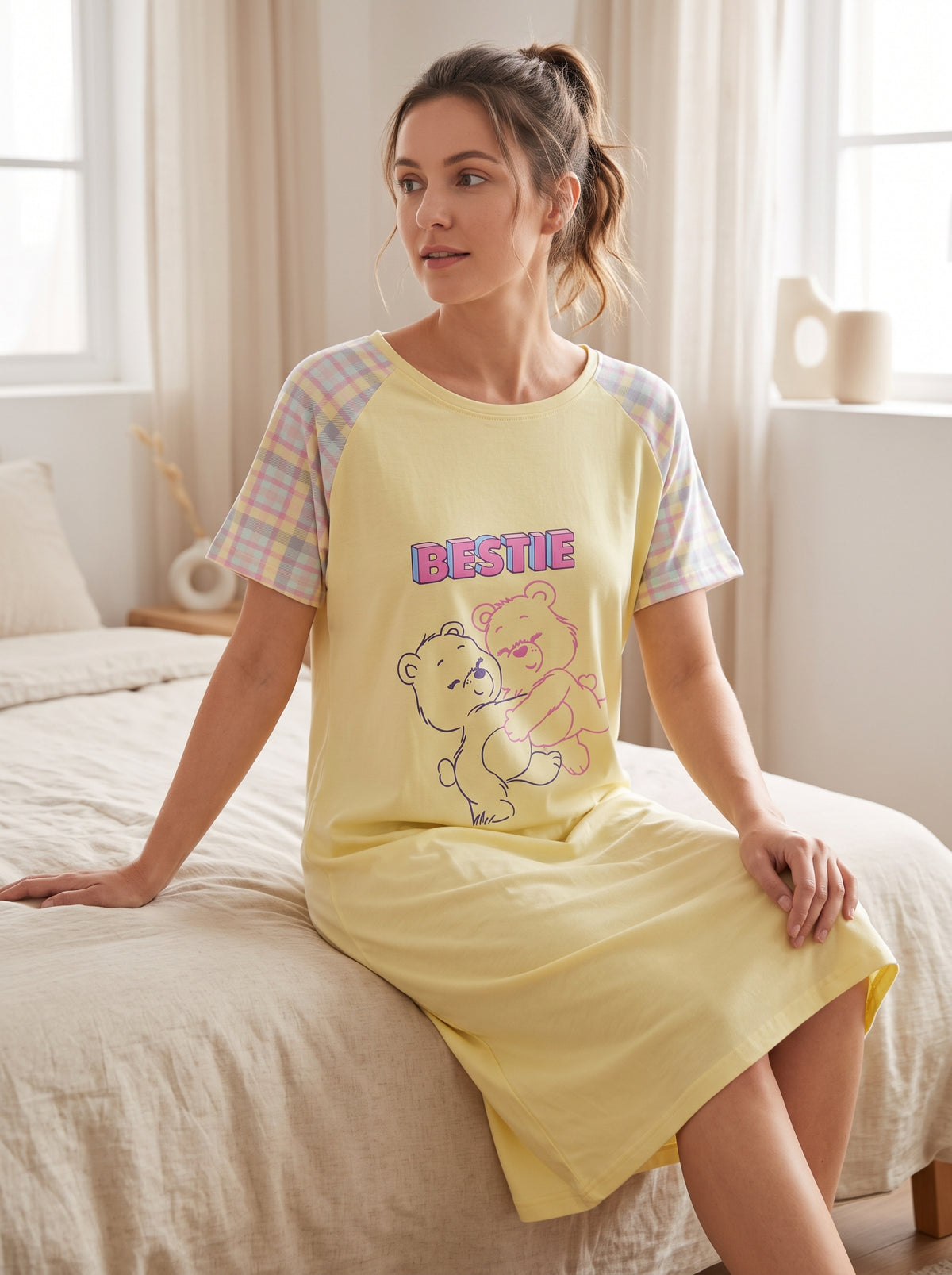 Comfortable and Stretchy Women's Home T-Shirt