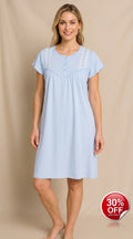 Women's V-Neck Lace Nightgown
