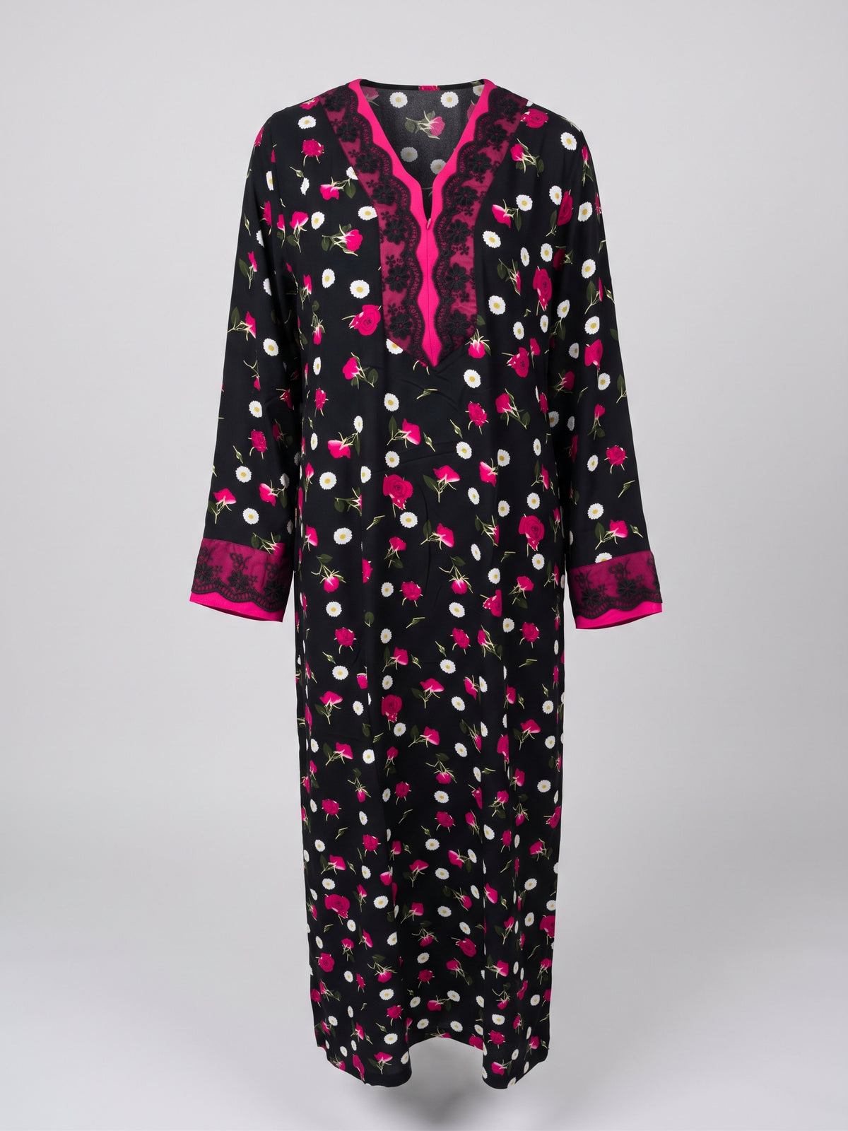 Viscose maxi dress, last piece, size L!