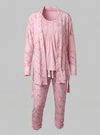 Women's 3-Piece Pajama Set