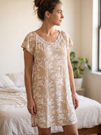 Cotton Lycra Nightgown