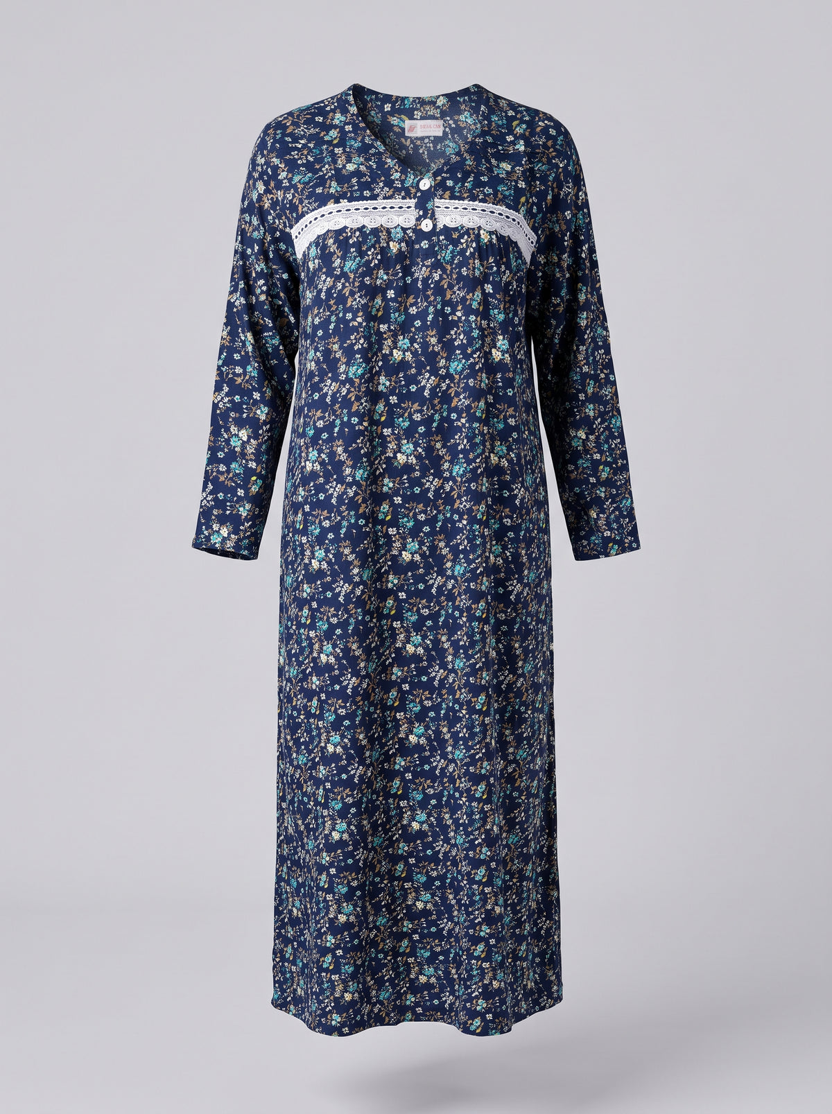 Long Viscose Nightgown