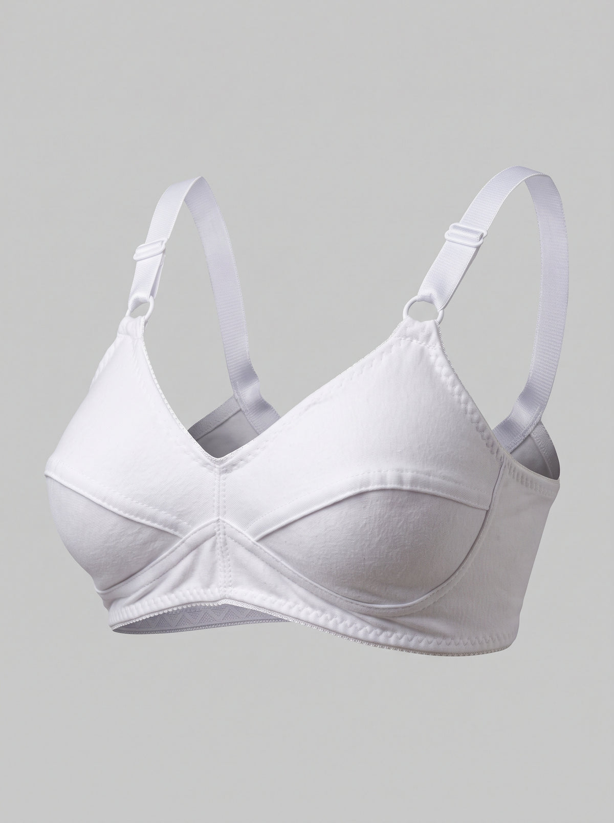 Lasso Super Comfort Bra | Pure Cotton Non-Stretch Firm Straps