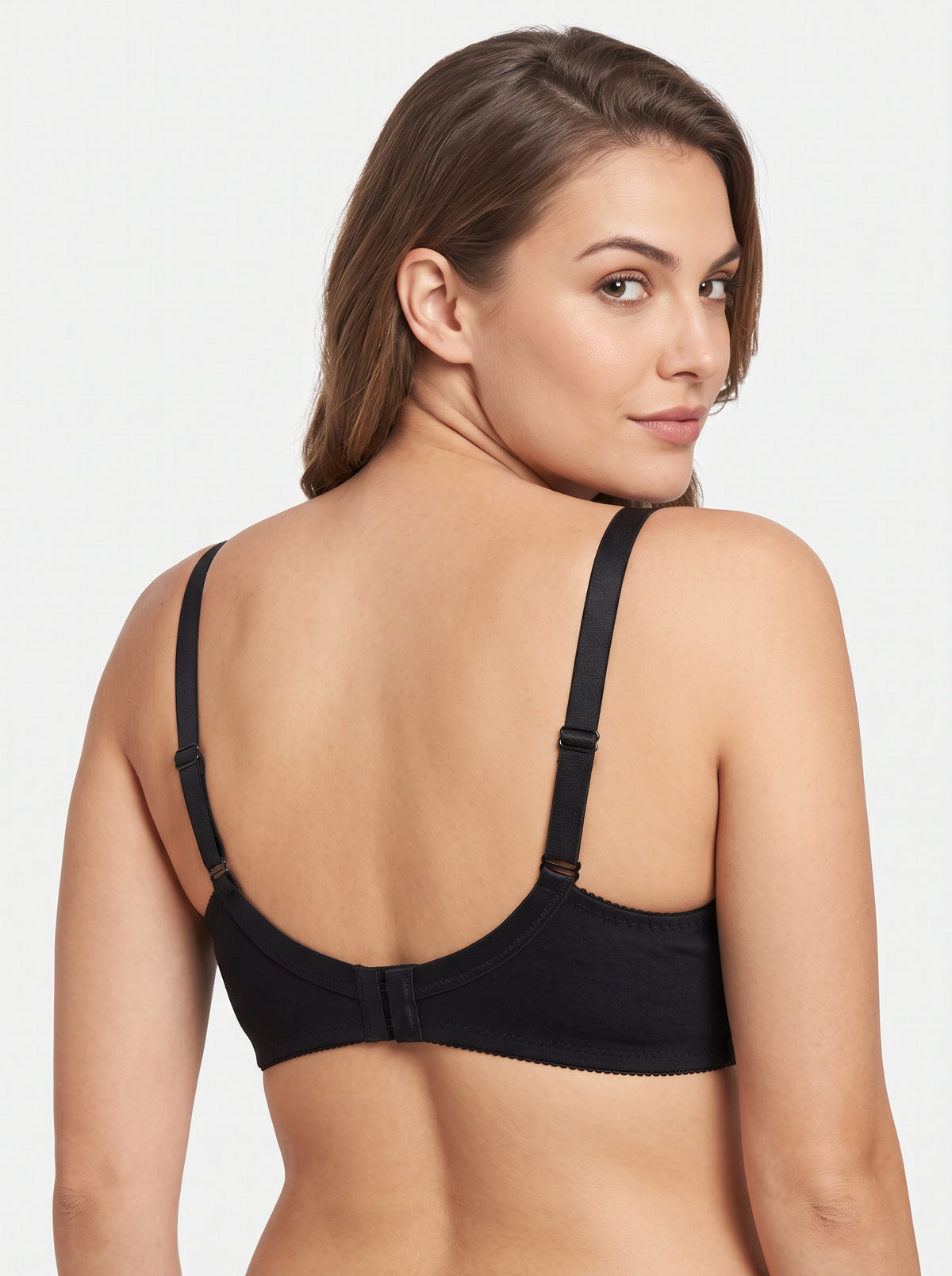 Lasso Super Comfort Bra | Pure Cotton Non-Stretch Firm Straps