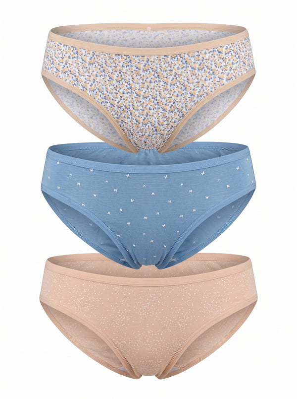 milk Cotton Bikini (Pack of 3)