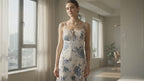 Flora chic ruffled and lace dress